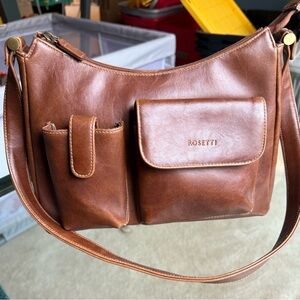 Rosetti Smartlite Brown Shoulder strap Bag